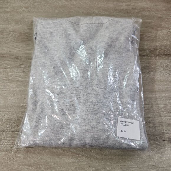 Love Ellie Light Grey Long Sleeve Cardigan With Pockets Women's Size M - Picture 15 of 16